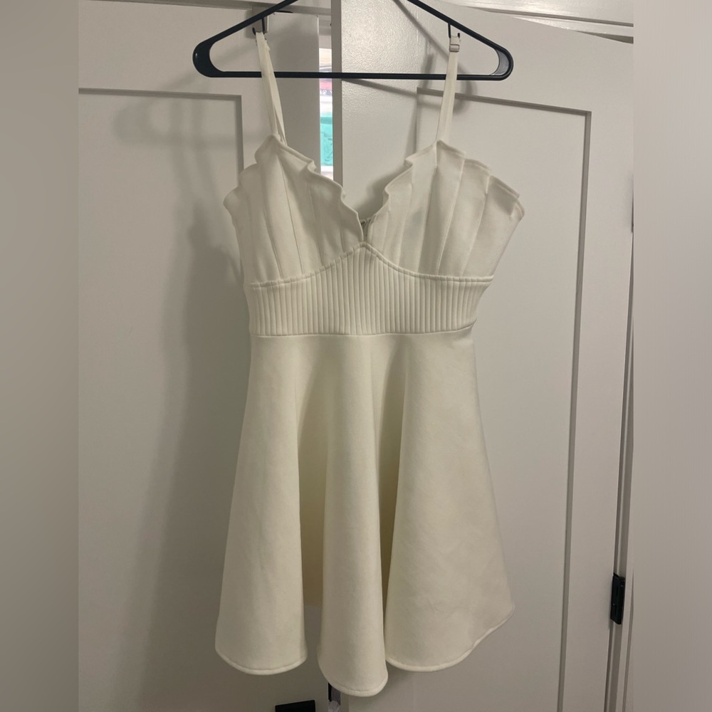Lulus white mini dress